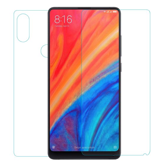 Microsonic Xiaomi Mi Mix 2S Ön + Arka Nano Cam Ekran koruyucu