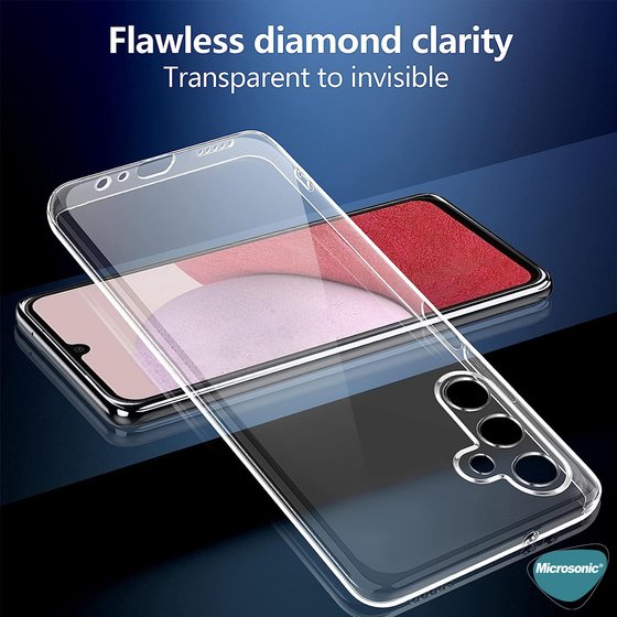 Microsonic Samsung Galaxy A16 Kılıf Transparent Soft Şeffaf