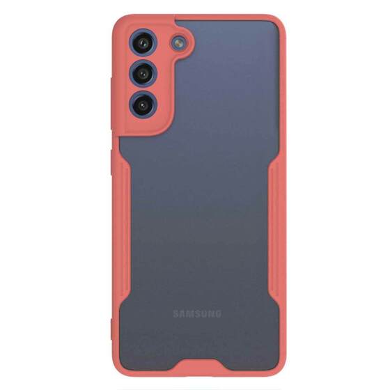 Microsonic Samsung Galaxy S21 FE Kılıf Paradise Glow Pembe