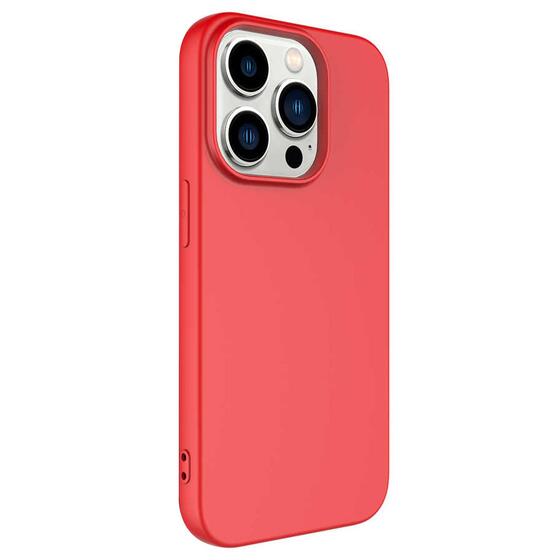 Microsonic Apple iPhone 15 Pro Kılıf Groovy Soft Kırmızı