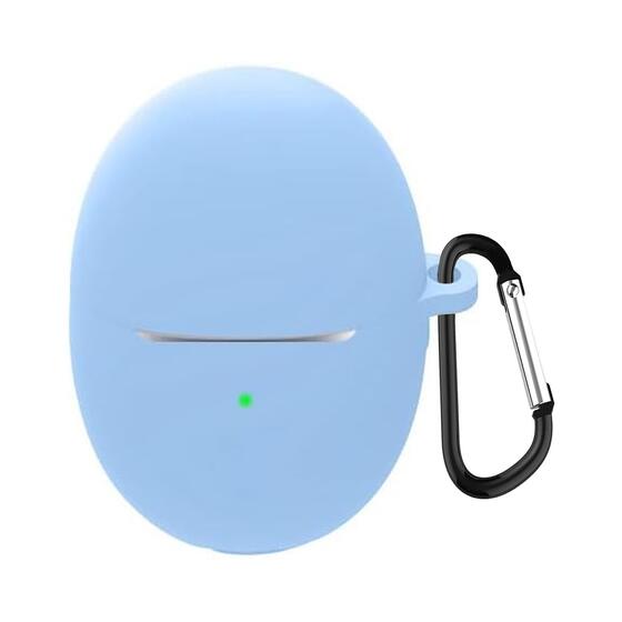 Microsonic Huawei FreeBuds 6 Mat Silikon Kılıf Mavi