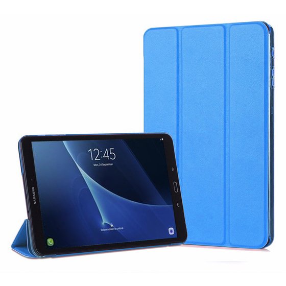 Microsonic Samsung Galaxy Tab A 10.1'' T580 Smart Case ve arka Kılıf Mavi