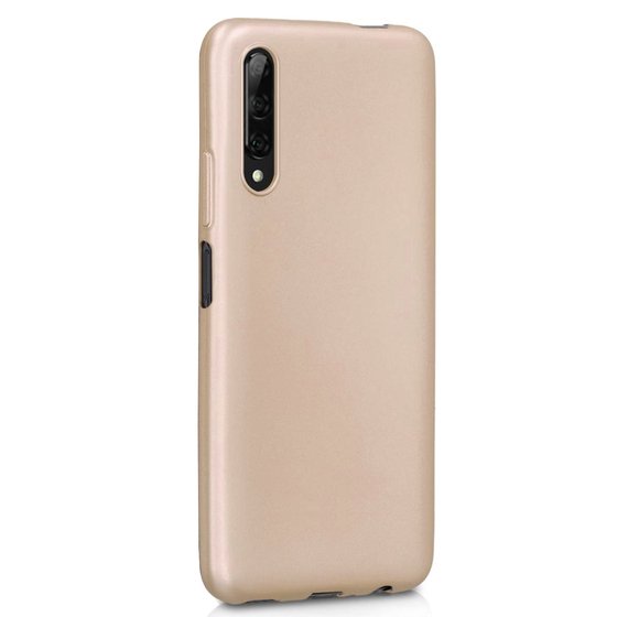 Microsonic Matte Silicone Huawei P Smart Pro Kılıf Gold