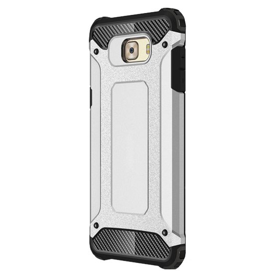 Microsonic Samsung Galaxy C5 Pro Kılıf Rugged Armor Gri