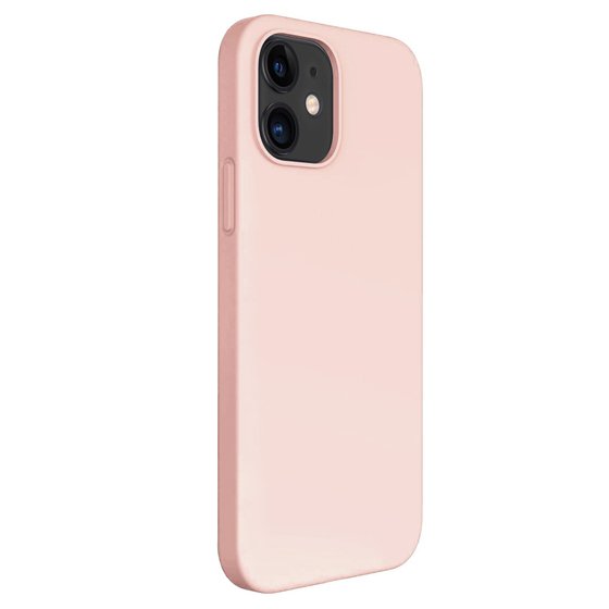 Microsonic Apple iPhone 12 Kılıf Groovy Soft Rose Gold