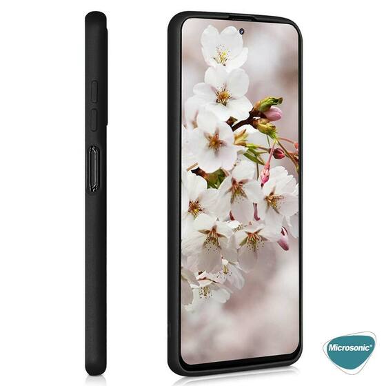 Microsonic Matte Silicone TCL 20 SE Kılıf Mavi