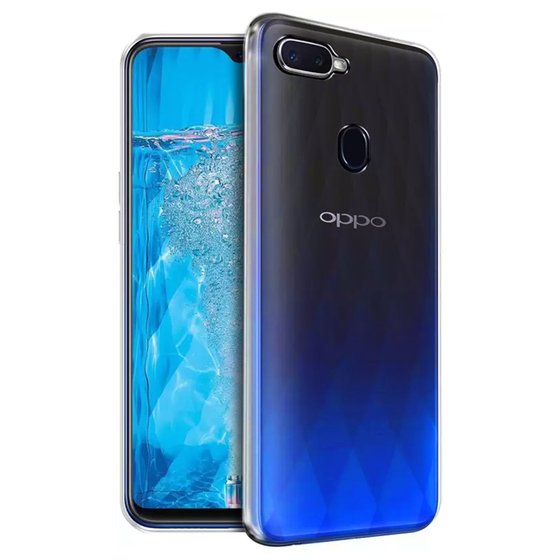 Microsonic Oppo F9 / F9 Pro Kılıf Transparent Soft Beyaz