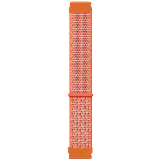 Microsonic Samsung Galaxy Watch 7 44mm Hasırlı Kordon Woven Sport Loop Turuncu