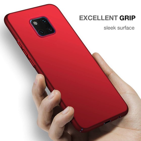 Microsonic Huawei Mate 20 Pro Kılıf Premium Slim Kırmızı