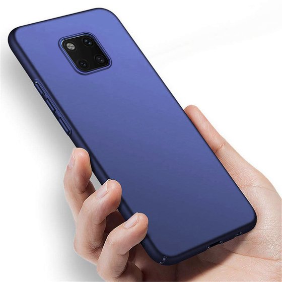 Microsonic Huawei Mate 20 Pro Kılıf Premium Slim Lacivert