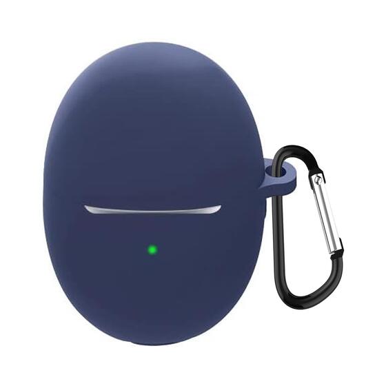 Microsonic Huawei FreeBuds 6 Mat Silikon Kılıf Lacivert