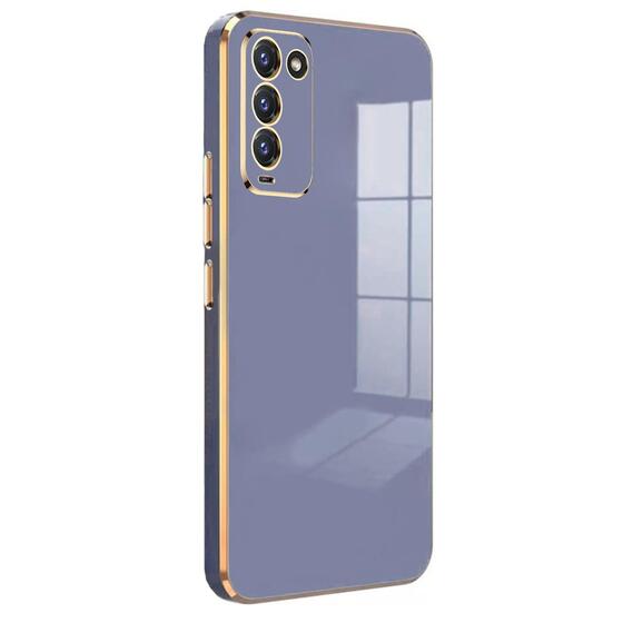 Microsonic TECNO Camon 18P Kılıf Olive Plated Lavanta Grisi