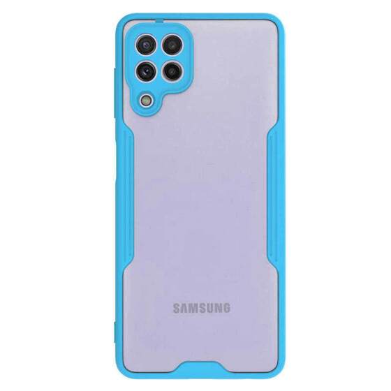 Microsonic Samsung Galaxy M32 4G Kılıf Paradise Glow Turkuaz