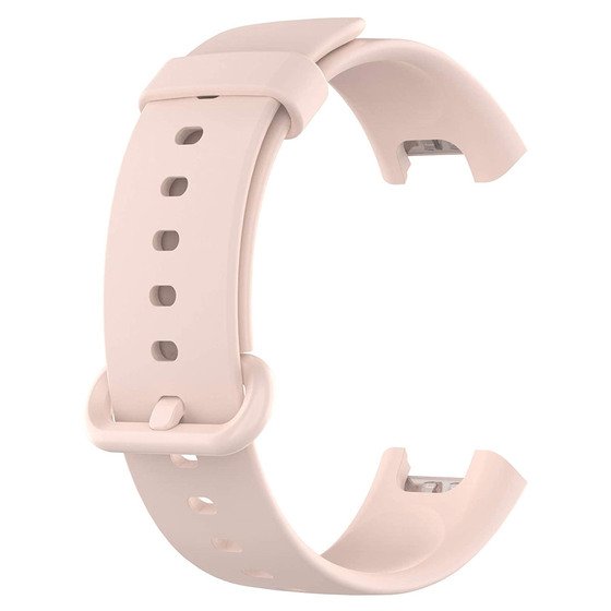 Microsonic Xiaomi Mi Watch Lite Kordon, Silicone Sport Band Rose Gold