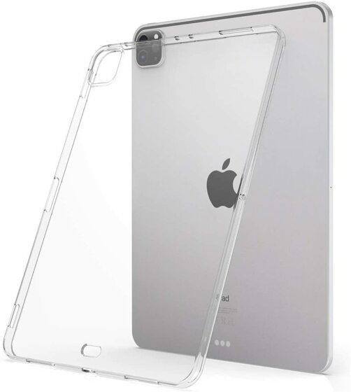 Microsonic Apple iPad Pro 11'' 2021 3. Nesil Kılıf (A2377-A2459-A2301-A2460) Transparent Soft Beyaz