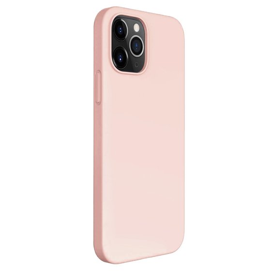 Microsonic Apple iPhone 12 Pro Kılıf Groovy Soft Rose Gold