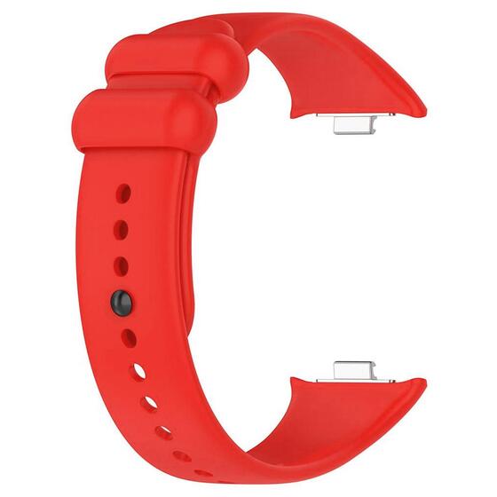 Microsonic Xiaomi Redmi Watch 5 Kordon Silicone Sport Band Kırmızı