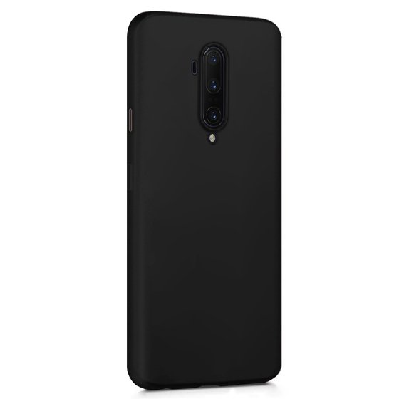 Microsonic Matte Silicone OnePlus 7T Pro Kılıf Siyah