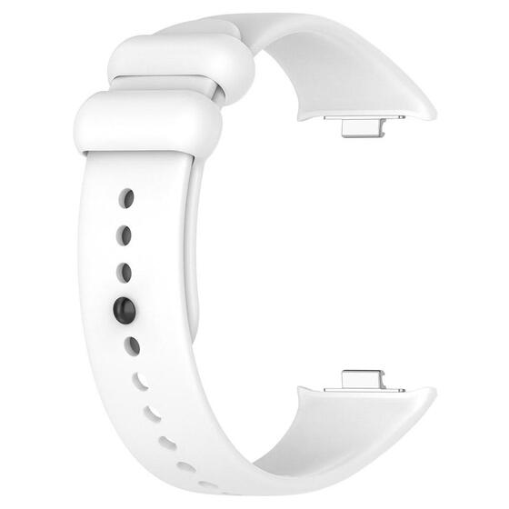 Microsonic Xiaomi Redmi Watch 5 Kordon Silicone Sport Band Beyaz