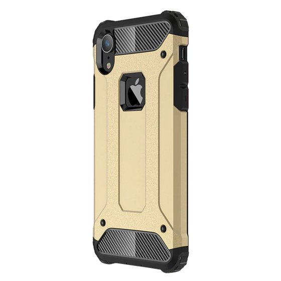 Microsonic Apple iPhone XR (6.1'') Kılıf Rugged Armor Gold