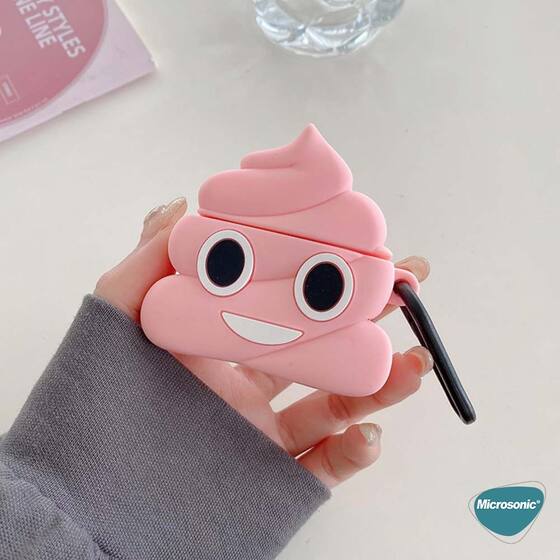 Microsonic Xiaomi Redmi Buds 3 Kılıf Cartoon Figürlü Silikon Crtn-Fgr-Kka-Pmb