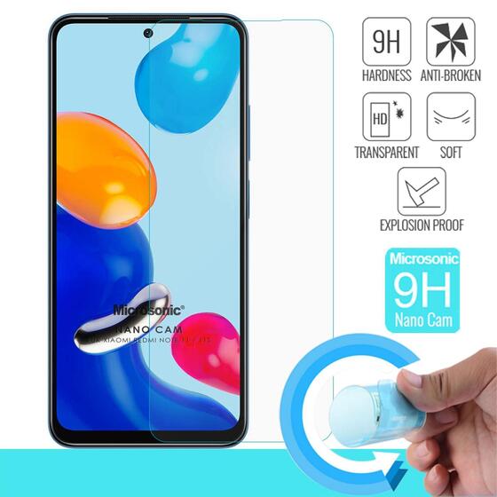 Microsonic Xiaomi Redmi Note 11S Nano Glass Cam Ekran Koruyucu