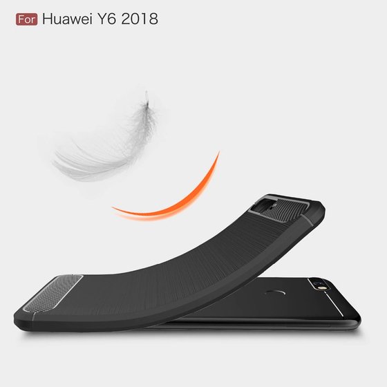 Microsonic Huawei Y6 2018 Kılıf Room Silikon Siyah