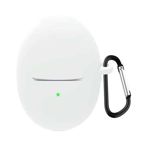 Microsonic Huawei FreeBuds 6 Mat Silikon Kılıf Beyaz