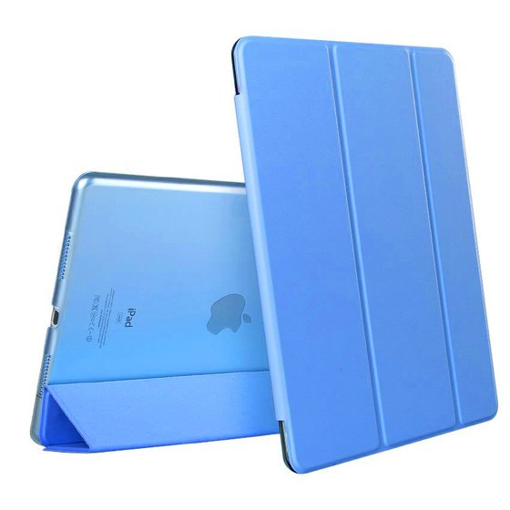 Microsonic Apple iPad 10.2'' 9. Nesil (A2602-A2604-A2603-A2605) Smart Case ve arka Kılıf Mavi