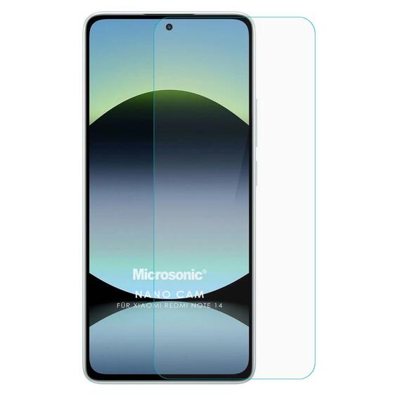 Microsonic Xiaomi Redmi Note 14 4G Nano Glass Cam Ekran Koruyucu