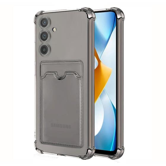 Microsonic Samsung Galaxy A04S Card Slot Shock Kılıf Siyah