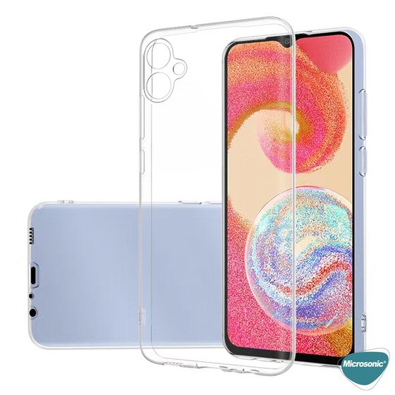 Microsonic Samsung Galaxy A05 Kılıf Transparent Soft Şeffaf