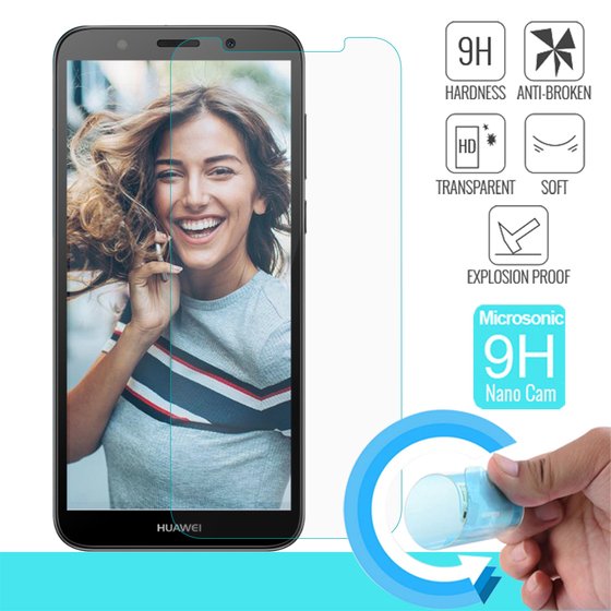 Microsonic Huawei Y5 2018 Nano Cam Ekran koruyucu Kırılmaz film