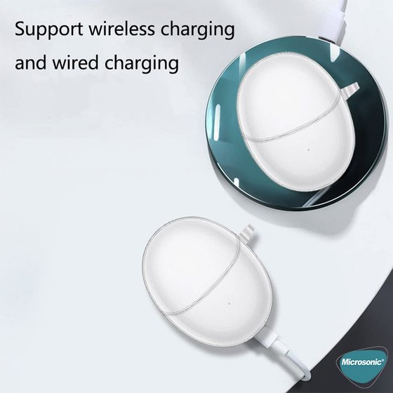 Microsonic Huawei FreeBuds 6 Kılıf Transparent Clear Soft Şeffaf