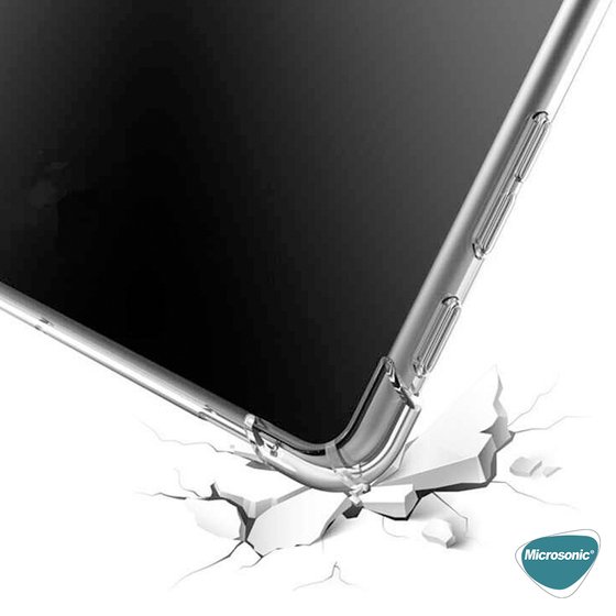 Microsonic Samsung Galaxy Tab S8 Plus X800 Kılıf Shock Absorbing Şeffaf