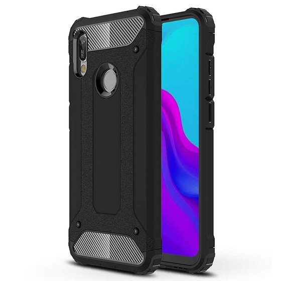 Microsonic Huawei Y6 2019 Kılıf Rugged Armor Siyah