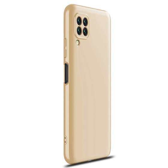 Microsonic Huawei P40 Lite Kılıf Double Dip 360 Protective Gold