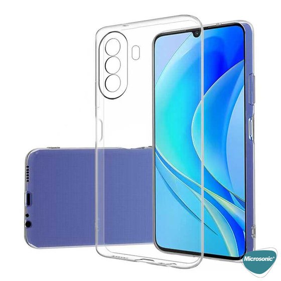 Microsonic Huawei Nova Y70 Kılıf Transparent Soft Şeffaf