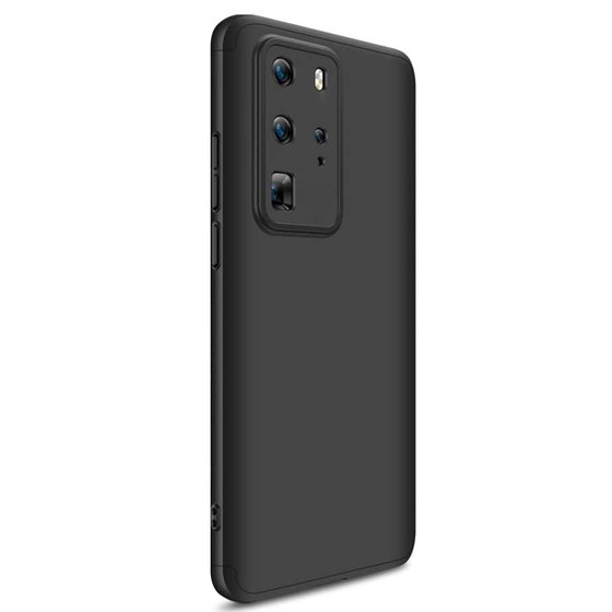 Microsonic Huawei P40 Pro Kılıf Double Dip 360 Protective Siyah