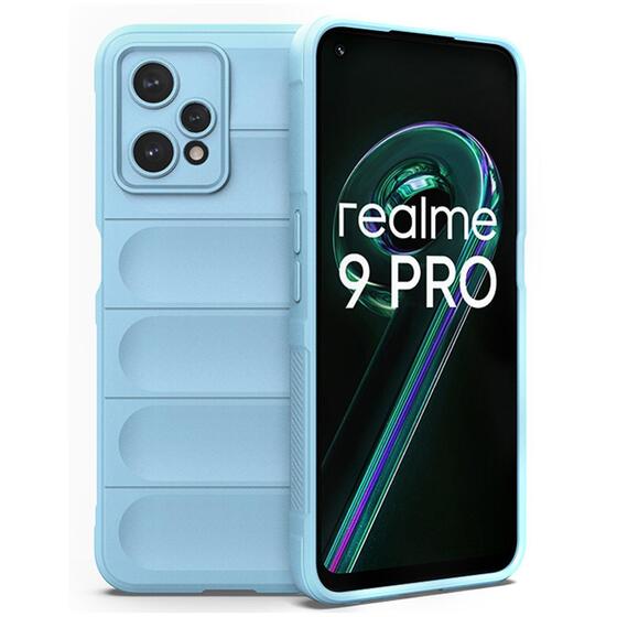 Microsonic Realme 9 Pro 5G Kılıf Oslo Prime Mavi