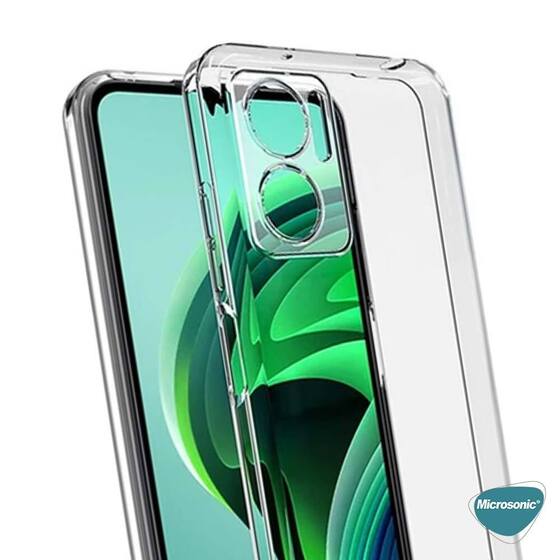 Microsonic Xiaomi Redmi Note 11E Kılıf Transparent Soft Şeffaf