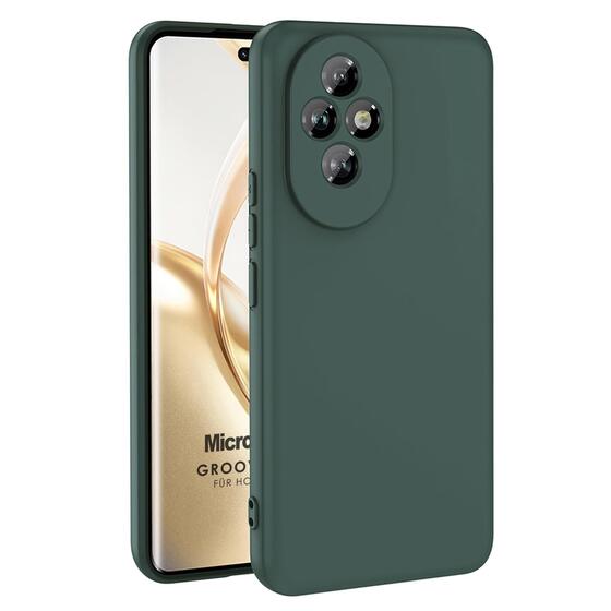 Microsonic Honor 200 Kılıf Groovy Soft Koyu Yeşil