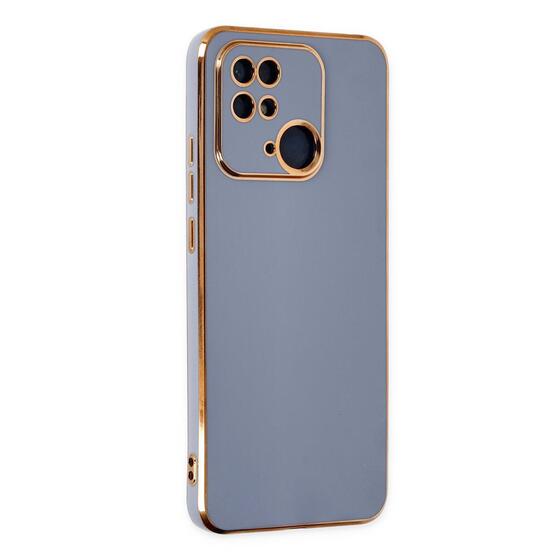 Microsonic Xiaomi Poco C40 Kılıf Olive Plated Lavanta Grisi