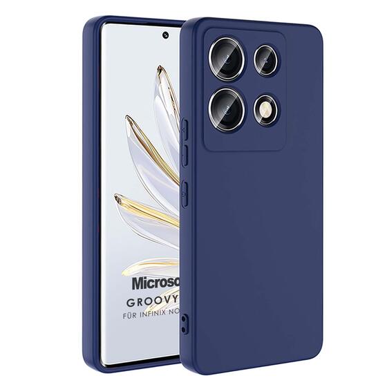 Microsonic Infinix Note 30 VIP Kılıf Groovy Soft Lacivert