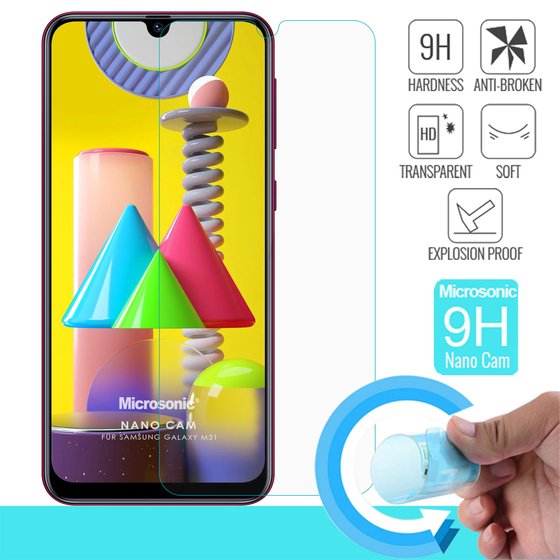 Microsonic Samsung Galaxy M31 Nano Cam Ekran Koruyucu