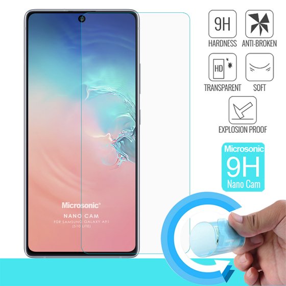 Microsonic Samsung Galaxy S10 Lite Nano Cam Ekran Koruyucu