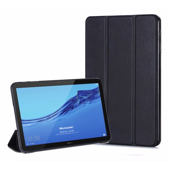 Microsonic Huawei MediaPad T5 10 Smart Case ve Arka Kılıf Siyah