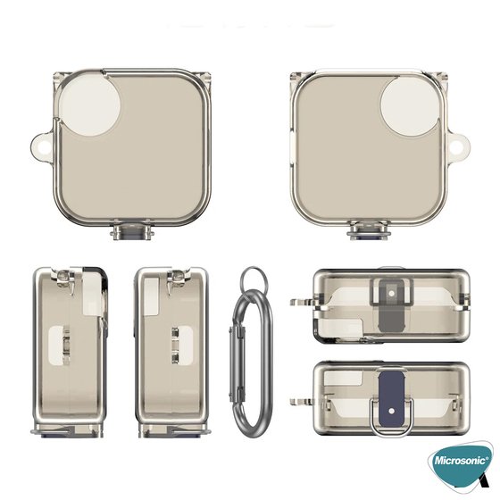 Microsonic Nothing CMF Buds Kılıf Safety Lock Protection Füme
