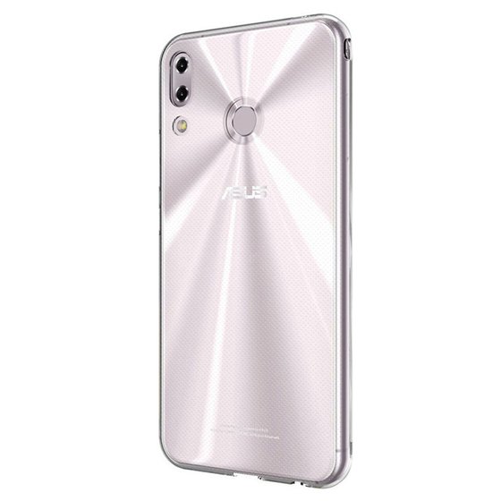 Microsonic Asus Zenfone Max Pro M1 (5.99'') ZB601KL  Kılıf Transparent Soft Beyaz