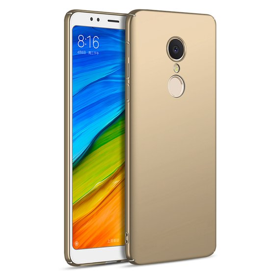 Microsonic Xiaomi Redmi 5 Plus Kılıf Premium Slim Gold